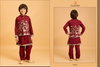 Mini Ethnics By Clleora Viscose Silk Online Kids Boys Wear Koti Kurta Pajama Wholesale